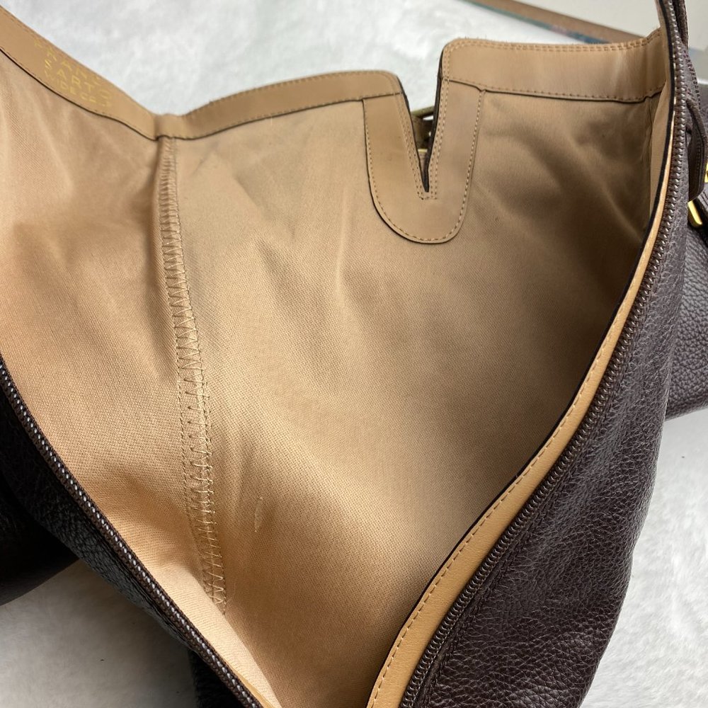 Franco Sarto Christoff Tall Brown Leather Riding Boots, NEW, Wide Calf, size 6.5 - Picture 10 of 10
